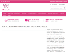 Tablet Screenshot of hulucrafts.co.uk